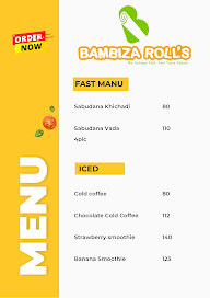 Bambiza Roll's menu 7