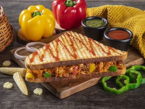 Chicken Makhani Grilled Sandwich