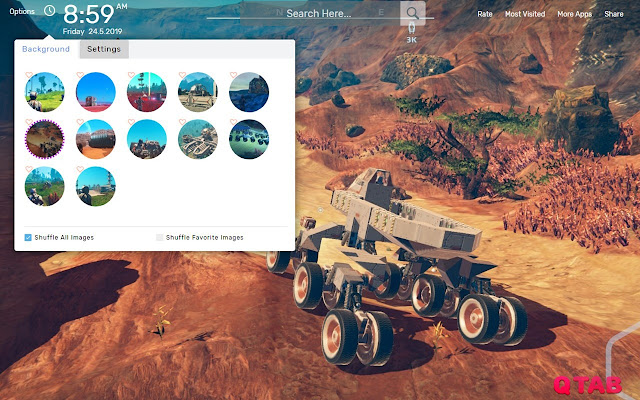 Planet Nomads Wallpapers HD Theme