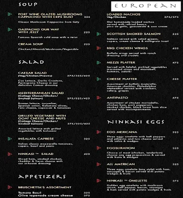 Ninkasi by Coopers menu 