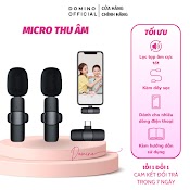 Micro Thu Âm Domino Lọc Âm Cực Tốt Nhỏ Gọn