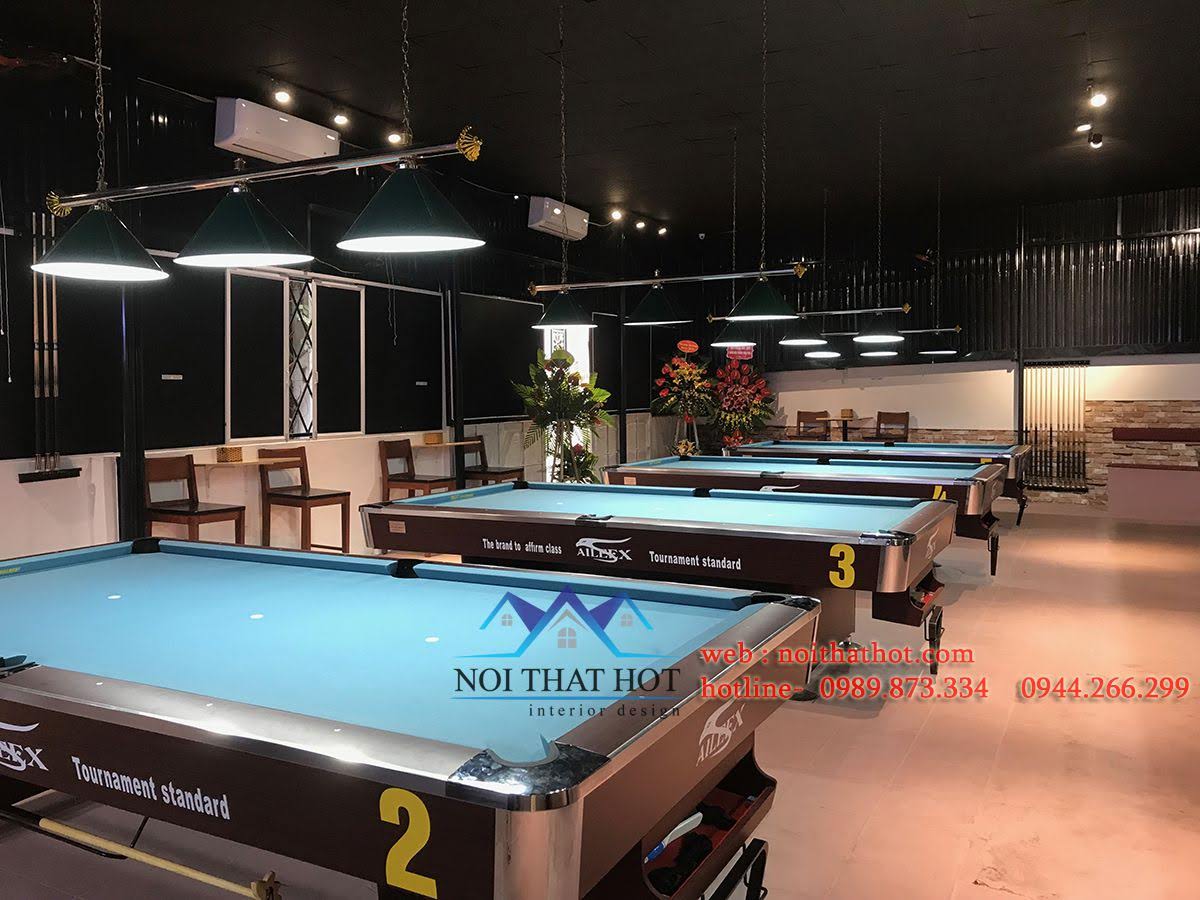 thiết kế câu lạc bộ billiards