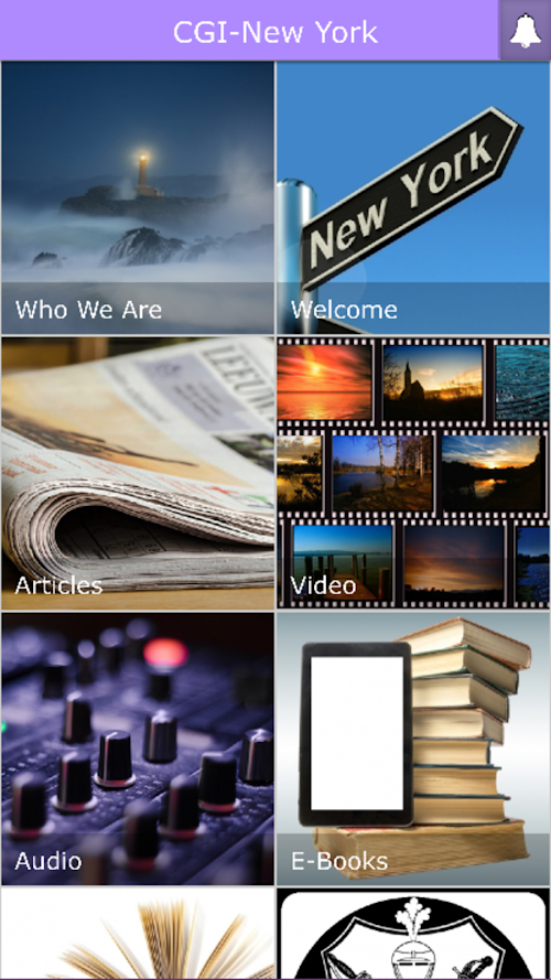 Android application CGI-New York screenshort