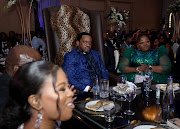 Zulu king MisuZulu kaZwelithini and queen Ntokozo Mayisela at the grand opening of Radisson Blu Hotel in Umhlanga.