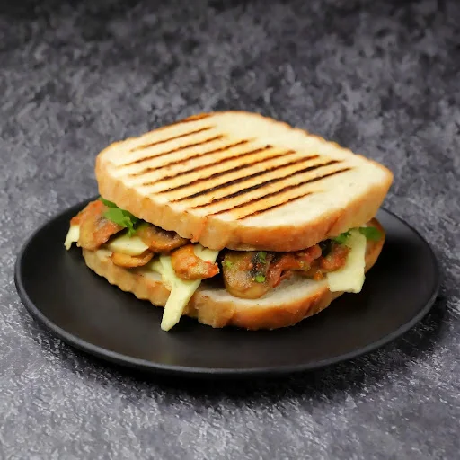 Grilled Pahadi Mushroom Cheese Sandwich