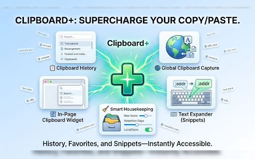 Clipboard+ – Clipboard Manager, History & Sync Across Devices screenshot 1