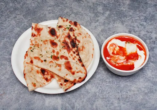 Paneer Butter Masala + 1 Butter Naan / 1 Laccha Paratha