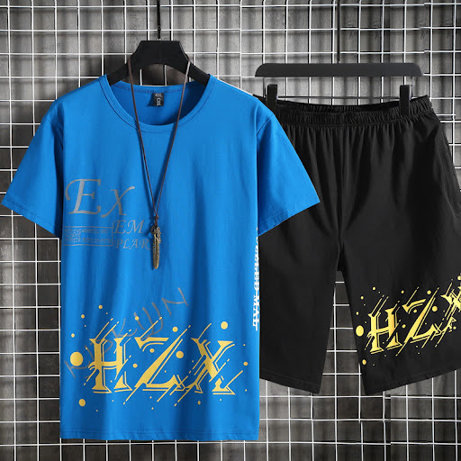Title 5, Mens short-sleeved T-shirt, plus size, youth s...