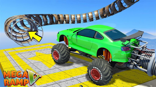 Mega Ramp V - Extreme Car Racing New Games 2020 screenshots 1