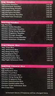 Priyas Restaurant menu 2