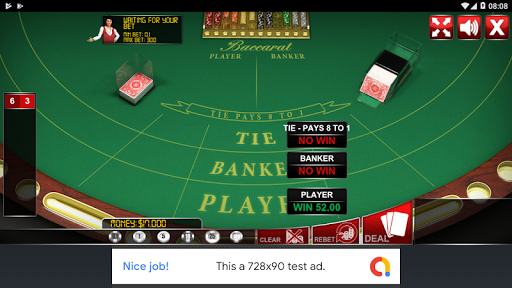 BACCARAT MOBILE FREE - No Real Money