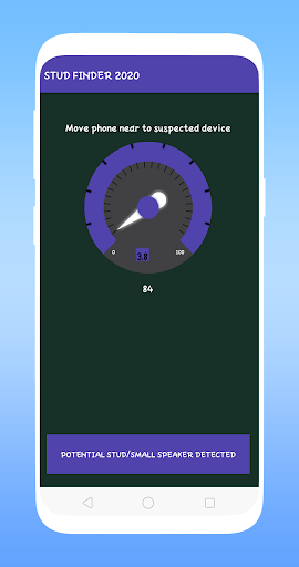 Stud finder and metal detector