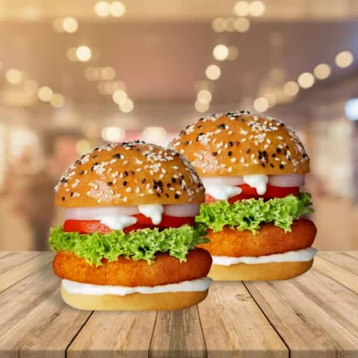 Crispy Chicken Burger With Crispy Chicken Burger