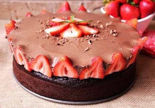 Click Here for Recipe: Rose's Chocolate Mousse Berry Cake