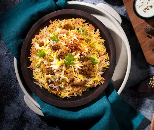 Soya Chaap Biryani