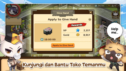 Meong Mart - Cat Adventure APK MOD screenshots 4