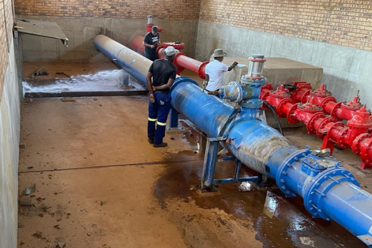 The city on Tuesday disconnected the illegal water connection that was causing water outages to Pretoria East households.