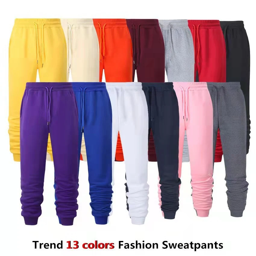 Heren Casual Effen Kleur Losse Joggingbroek Comfortabel Ideaal voor Dagelijks Gebruik en Ontspanning Stijlvol en Gemakkelijk te Dragen