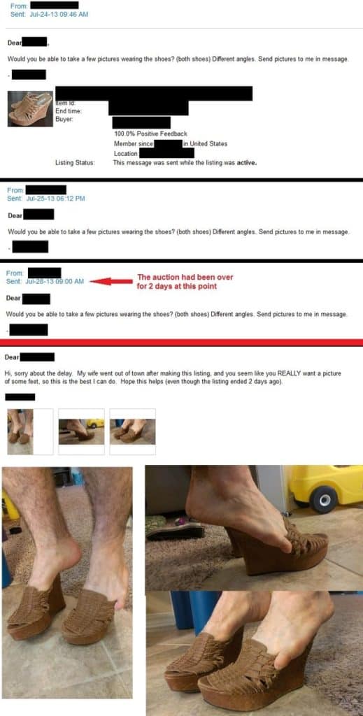 Sell Pictures Of Your Feet