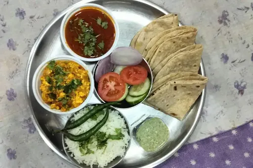 Paneer Bhurji Thali