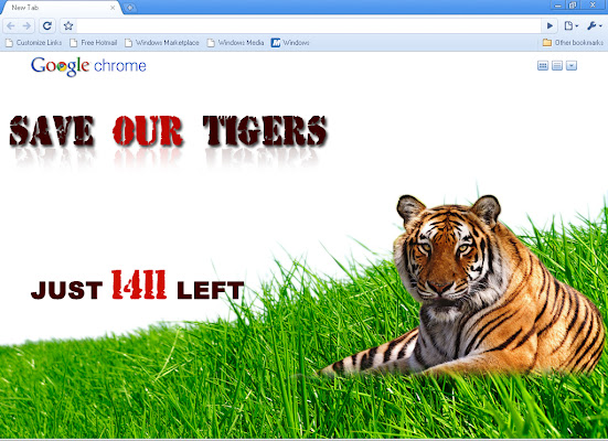 Save Our Tigers chrome extension