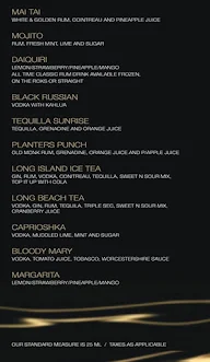 Flluid - Mosaic Hotels menu 4