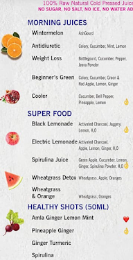 Squeeze Plz Cold Pressed Juices menu 3