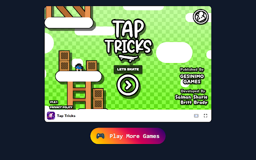 Tap Tricks Game - Master timing to perform epic skate tricks!