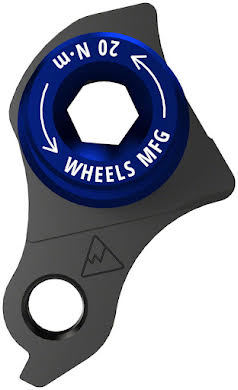 Wheels MFG Universal Derailleur Hanger - 404-6, For Frames designed to accept SRAM UDH, Black/Blue alternate image 0