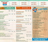 Domino's Pizza menu 1