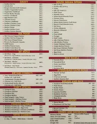 Bagundi Andhra Kitchen menu 1