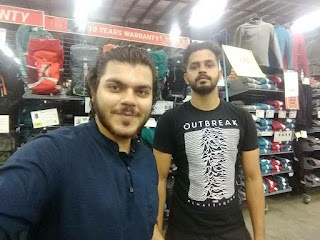 Aman Sharma at Decathlon, Old Mahabalipuram Road (OMR),  photos