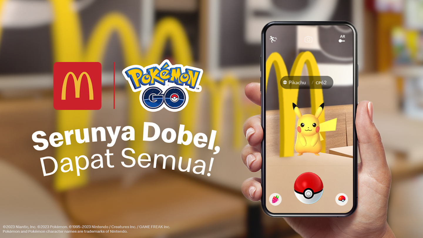 McDonald’s Indonesia partners with Pokémon GO!