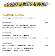 Sobo Juices And More menu 5