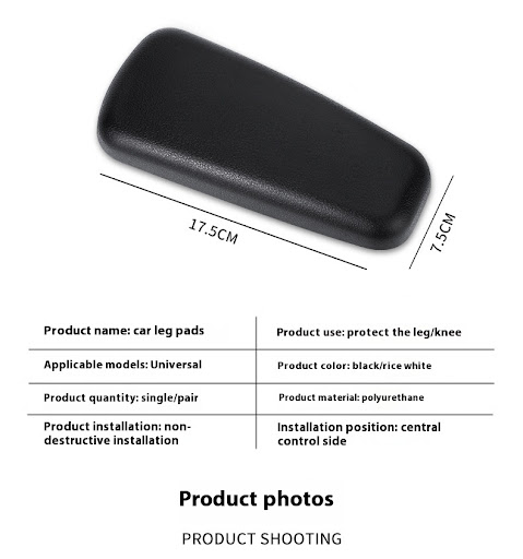 Title 1, Car Armrest Pad Height Increasing Improves comf...