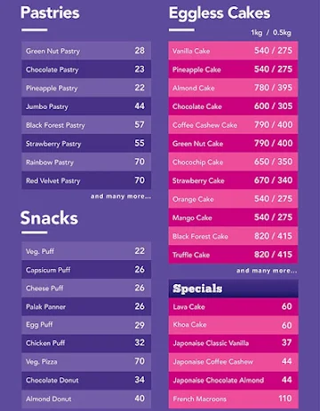 Mcrennett menu 