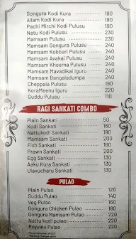 Ruchulu - Telugu Bhojanam menu 5