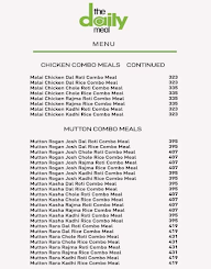 The Daily Meal menu 6