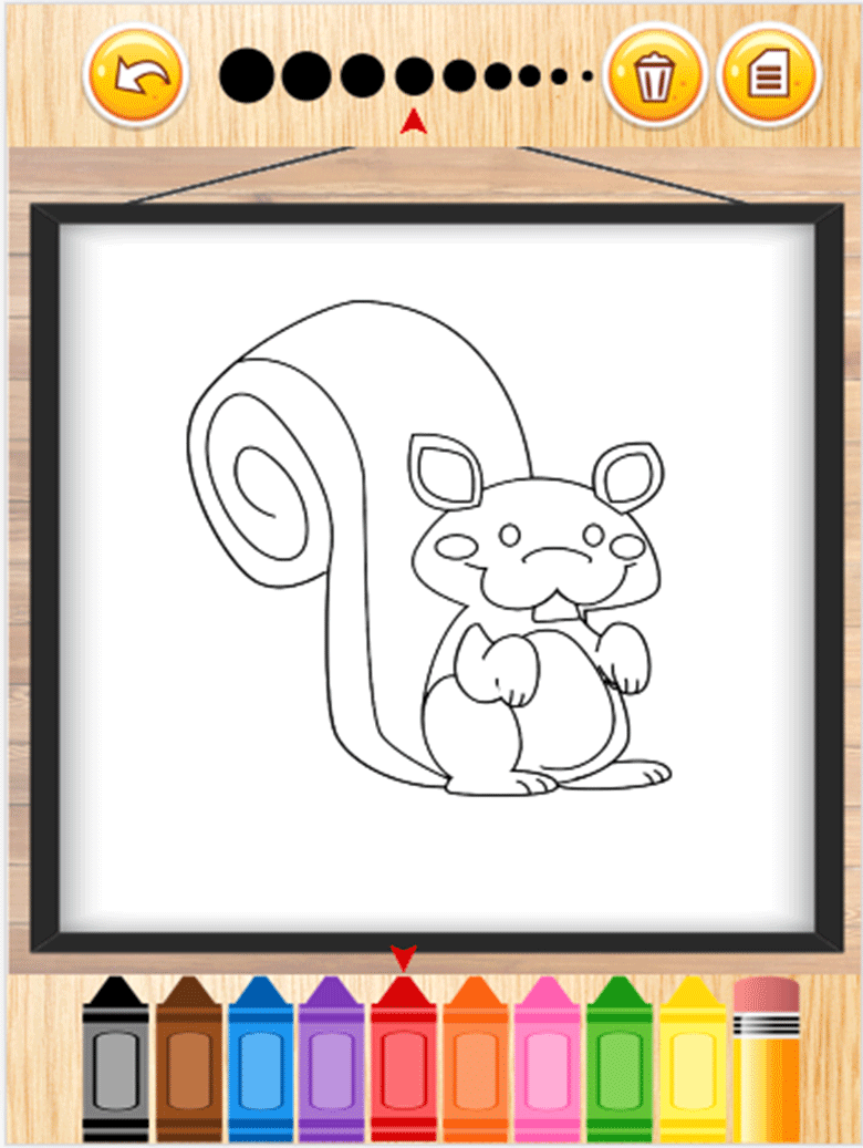 Coloring Game for Kid animals Screen 3