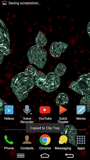 Crystal Skulls Live Wallpaper