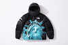 supreme x the north face statue of liberty baltoro jacket black