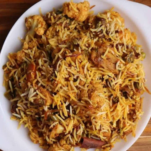 Hyderabadi Soya Chaap Biryani