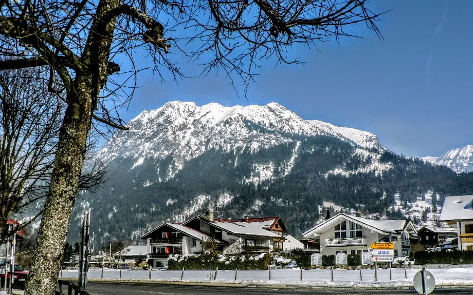 Oberstdorf Allgäu Spazieren Walserstraße Sonthofner Straße