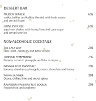 Easy, Vivanta by Taj menu 8