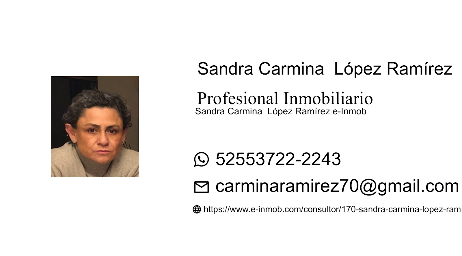 Firgum of Sandra Carmina  López Ramírez
