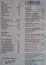 Karan's Kitchen menu 2