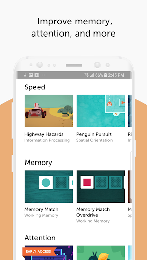 Screenshot Lumosity: Brain Training