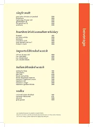 Foxtrot Gastropub menu 5