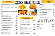 Sweet Chariot menu 1