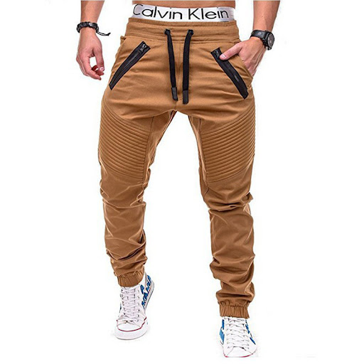 Title 3, European and American mid-waist trousers fashio...